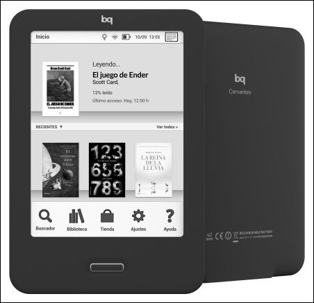 bq Cervantes, el e-reader más rápido y ligero de su categoría