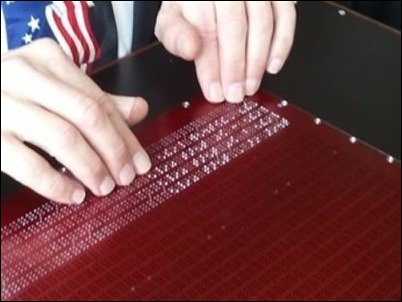 B2G-20, la primera 'tablet' Braille con Android
