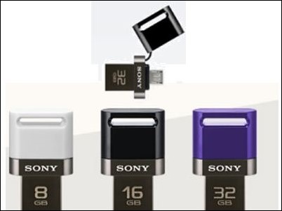 Sony Dual USB Flash Drive: Conector micro USB y USB para Android