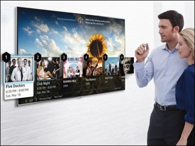 Los Smart TV de Samsung prometen un mejor control por voz y con gestos en 2014