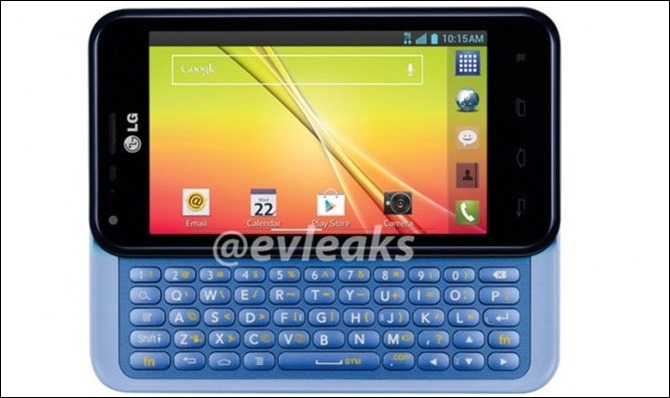 LG Optimus F3Q, el smartphone con teclado deslizable