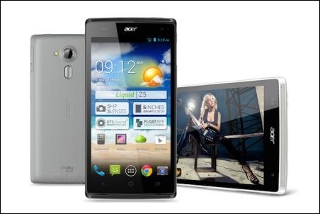 #CES2014 :Acer Liquid Z5, smartphone compacto con pantalla de 5”