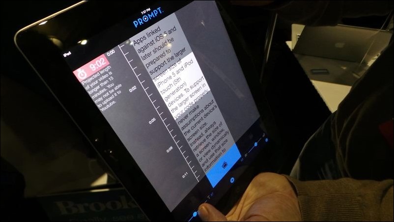 iTOi, un teleprompter para el iPad