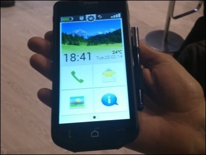 #MWC14: Emporia presenta su primer 'smartphone' diseñado para personas mayores