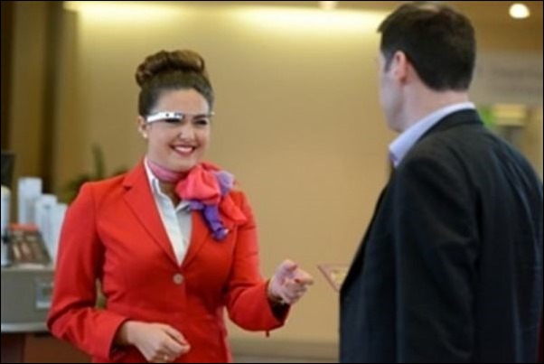 Virgin Atlantic utiliza Google Glass para recibir a los pasajeros