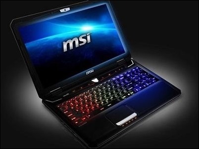 MSI presenta un portátil de alto rendimiento para gamers