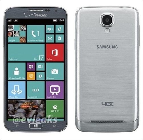 Filtran imágenes del Windows Phone de Samsung