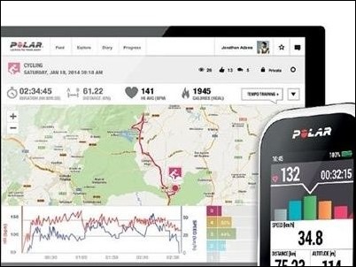 Polar lanzará un nuevo GPS para ciclistas con Bluetooth y funciones fisiológicas.