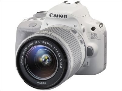 Canon presenta la versión en blanco de la EOS 100D