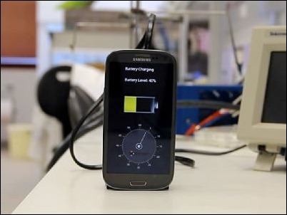 Podrás cargar tu iPhone o Android en 30 segundos