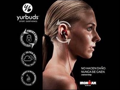 Yurbuds, los auriculares para atletas creados por atletas