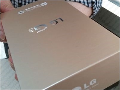 El LG G3 tendrá versión en dorado