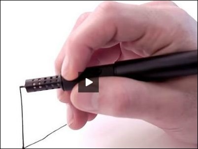 Lix, un bolígrafo que permite dibujar en 3D al aire libre