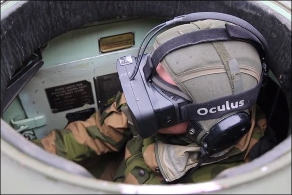 Ejercito noruego usa Oculus Rift para el manejo de tanques