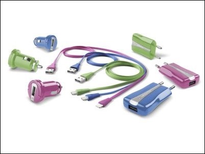 Cables y accesorios de Cellularline para móviles… a todo color