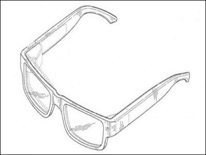 Google presenta nueva patente de “Glass” con un diseño más convencional