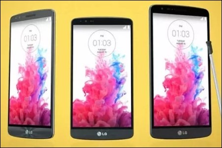 ¿En IFA?… LG prepara el lanzamiento de un tabletphone G3 con stylus