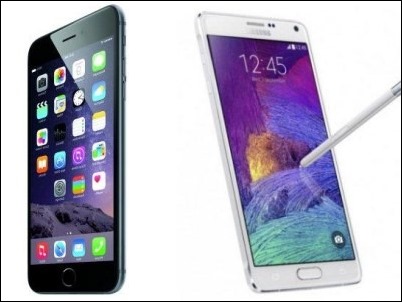 iPhone 6 vs Galaxy Note y Galaxy S5…. Conoce sus diferencias