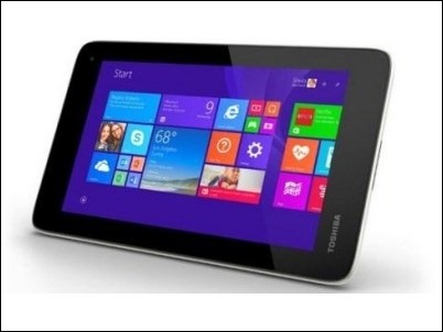 Encore Mini de Toshiba, una tableta de 7” Windows 8, ultramóvil