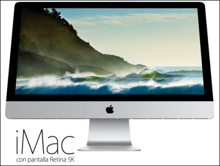 Los nuevos iMacs ofrecen la mayor resolución del mercado: 5k