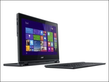 Notebook Acer Aspire Switch 12 con pantalla Gorilla Glass Full HD de 12,5”