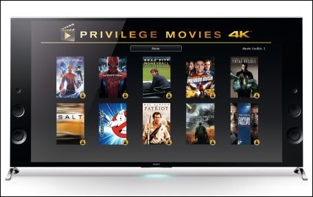 Los clientes de TV HD Ultra 4K de Sony disfrutarán de una colección de películas 4K
