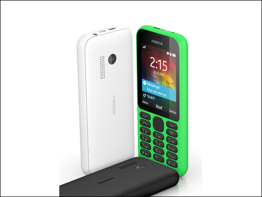 Nokia 215, el móvil internet más barato del mundo