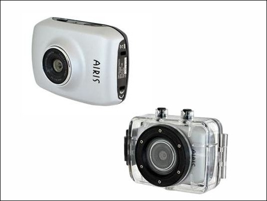 AIRIS VC45HD, cámara de acción con pantalla de táctil de 2”