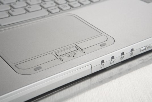 CF-MX4 touchpad detail