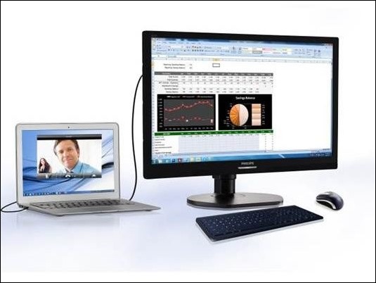 Nuevo monitor para empresas Philips con puerto USB