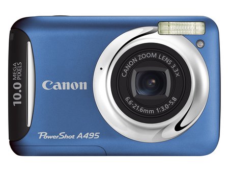 Canon PowerShot A495 y PowerShot A490, Elegantes, divertidas, fáciles de usar