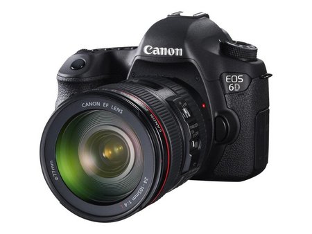 Canon EOS 6D, cámara réflex digital, con GPS y conectividad Wifi