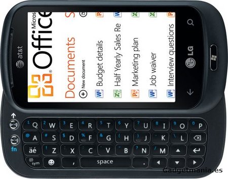LG Quantum, un WP7 con teclado completo