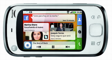 Llega a Argentina un nuevo Motorola Android, el Quench