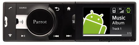 CES 2011: Parrot una autorradio con Android y compatible con el iPhone/iPaD