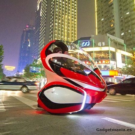 El coche eléctrico futurista de General Motors "ya" circula por Shanghái