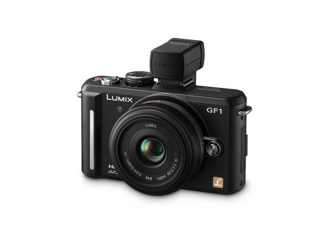 Lumix DMC-GF1, la pequeña cámara digital de Objetivos Intercambiables  con flash integrado