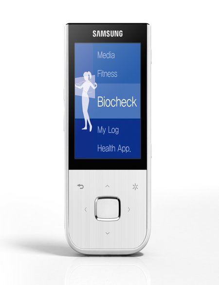 Samsung MyFit: el reproductor MP3 que contribuye al bienestar físico