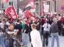 protesta de la DGB sindicato aleman