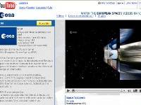 La Agencia Espacial Europea crea su propio canal en YouTube