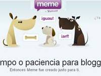 Yahoo lanza Meme, su versión clónica de Twitter en castellano