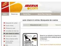 Iberia "bate records" con la emisión de más de 14.000 tarjetas de embarque diarias por Internet