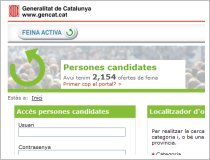 La Generalitat catalana pone en marcha el primer portal público y gratuito para buscar empleo
