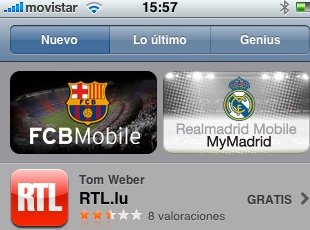 El derby en el iPhone, ¡Sigue el Real Madrid-FC Barcelona!