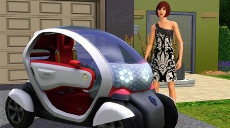 Llegan los coches eléctricos de Renault a Sims 3