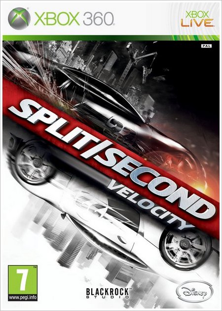 Carátula Split Second Velocity Xbox 360