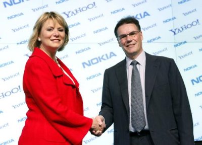 Yahoo Nokia firma