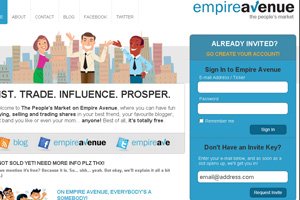 Empire Avenue, una nueva red social en el que tu prestigio online se "cotiza"