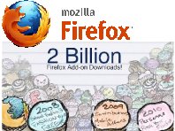 Mozilla celebra los 2.000 millones de descargas de add-ons para Firefox
