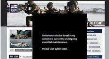 La Marina Británica fuera de servicio por un ataque 'pirata'